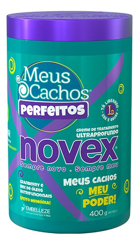 Crema Para Rulos O Crespos Perfectos Novex 400g