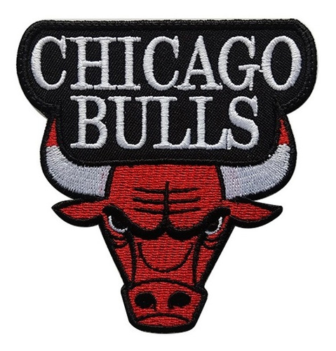 Parche Bordado Chicago Bulls, Baloncesto Nba, Equipos Toro