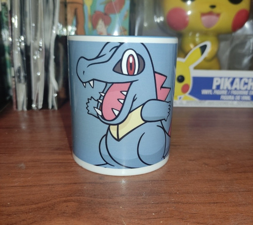 Taza Pokémon Totodile Nueva 