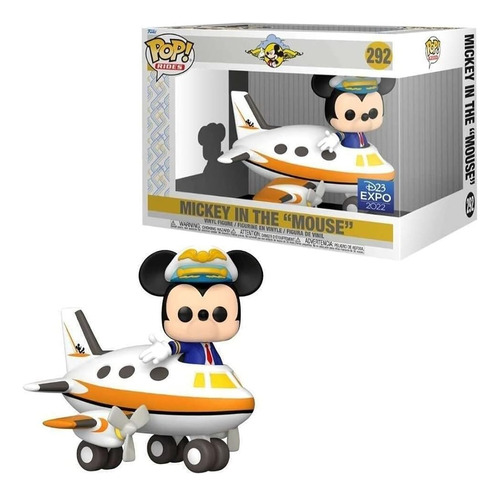 Funko Disney Mickey Mouse One : Walts Plane - Piloto Mickey 