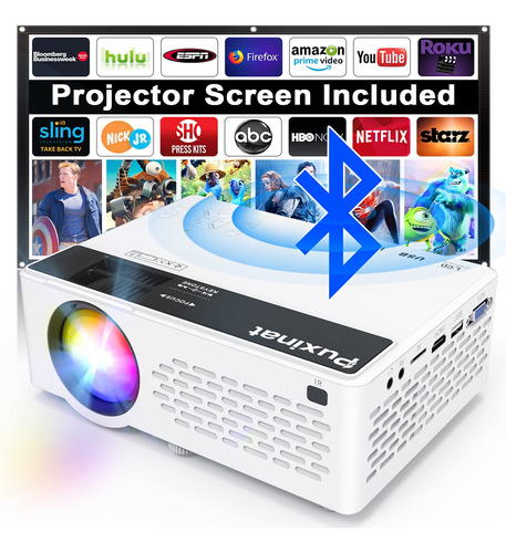 Proyector Bluetooth Lumene Full Hd Para Pantalla Tv Pc