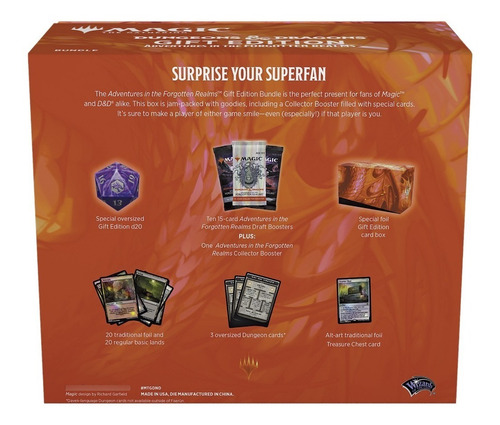 Mtg D&d Adventures In The Forgotten Realms Gift Bundle