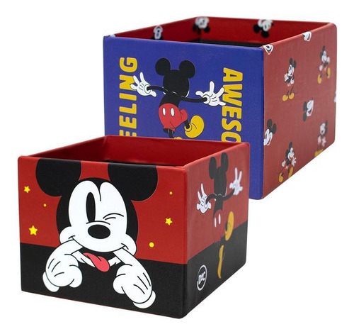 Kit Organizador Mesa Mickey Mouse Disney Porta Treco Caneta