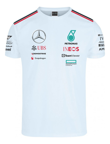 Playera Mercedes F1 Escudería Dry Fit Corredores Fórmula 1