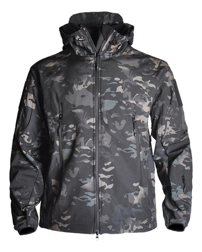 Chamarra Táctica Militar De Invierno Para Hombre, Camuflaje