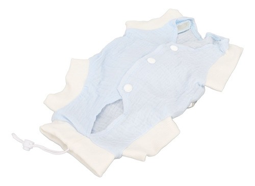 Traje De Recuperación Para Gatitos Azul En L, Transpirable,