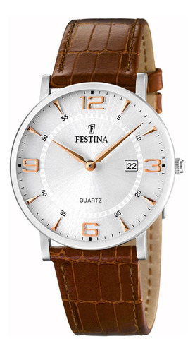 Reloj F16476/4 Marrón Festina Hombre Correa Clasico