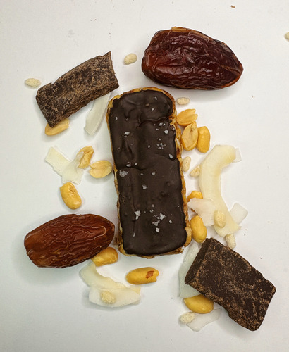 12 Barritas De Dátil Y Coco Sabor Cacahuate Chocolate Snack