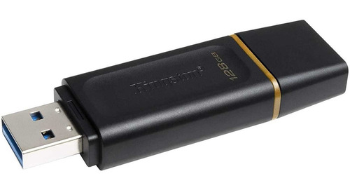 Imagen 4 de 4 de Memoria Usb Kingston Datatraveler Exodia 128gb Usb 3.2 Negro