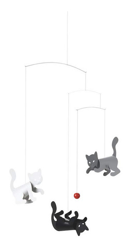 Kittycats - Movil Colgante Para Habitacion Del Bebe, 20 PuLG