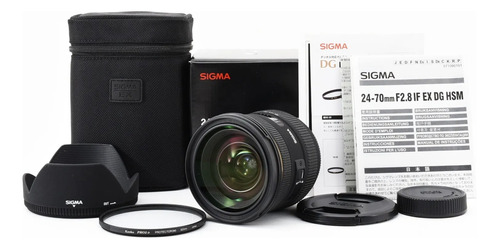 Sigma Ex Dg 24-70mm F/2.8 Hsm Af Para Nikon