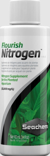 Seachem Flourish Nitrogen 100ml Fertilizante Acuarios