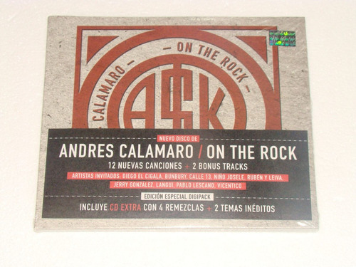 Andres Calamaro On The Rock Cd Nuevo Sellado / Kktus