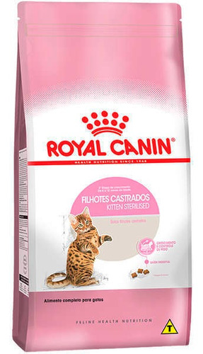 Ração Royal Canin Kitten Sterilised Gato Filhote 1,5kg
