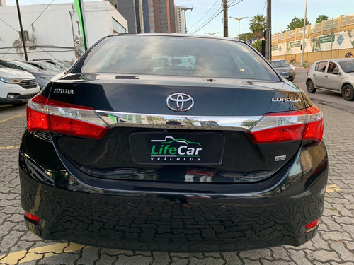 Imagem 7 de 14 de Toyota Corolla Gli 1.8 Flex 16v Aut. 2017 Preto 2016/20...