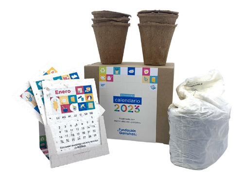 Kit Eco Calendario 2023 Plantable - Fundación Garrahan E