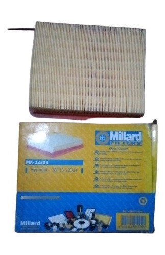 Filtro Aire Motor Hyundai Accent Dodge Brisa 1.3 