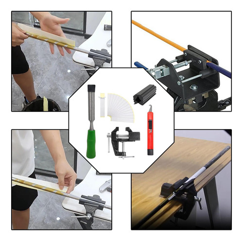 Kit De Agarre De Golf Hook Blade Professional Fácil Verde