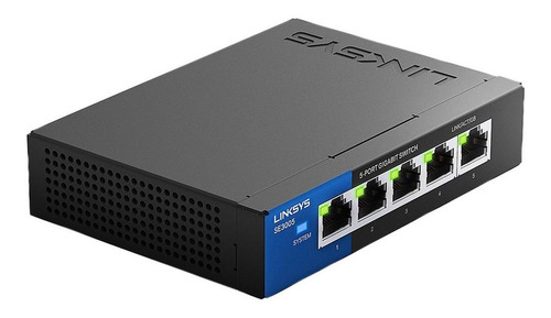 Switch Linksys Ethernet Gigabit 5 Puertos Se3005