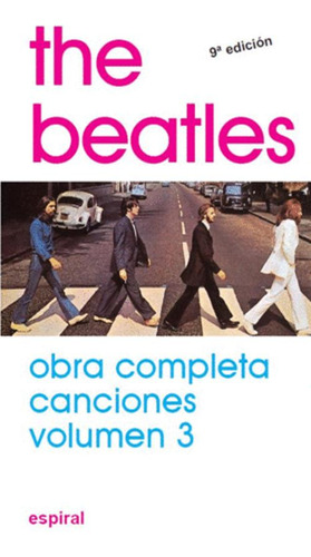 Libro Canciones 3 The Beatles