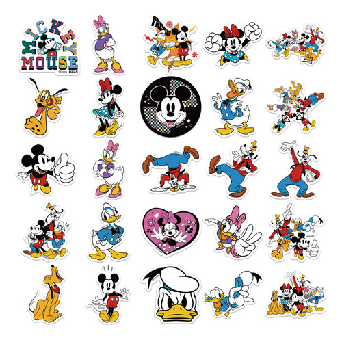 Adesivos Do Mickey Mouse De Desenho Animado Disney Cal