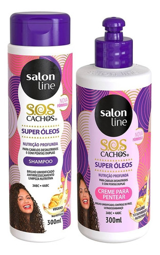 Kit Super Oleos Nutritivo Com Sh + Creme Para Pentear