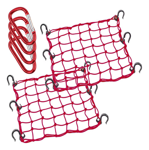 Thewinio Cargo Net 15 X15 Se Estira Hasta 30 X30 Con Un Gros