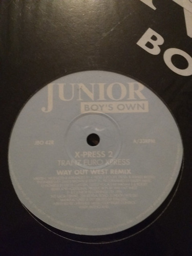 X-press 2 Tranz Euro Xpress Vinilo 12 Uk 1996 Prog House (Usado)