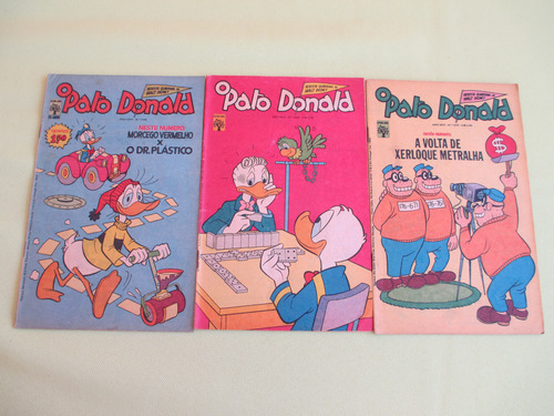 Pato Donald - Lote 25 Hqs Raras Editora Abril (Usado)
