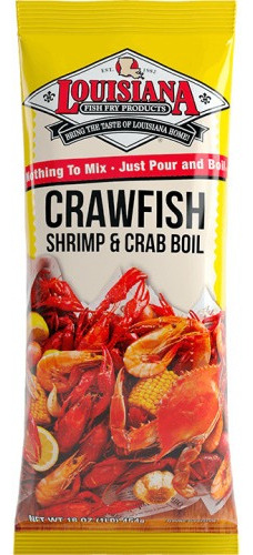 Sazonador Louisiana Crawfish, Shrimp And Crab Boil 454g