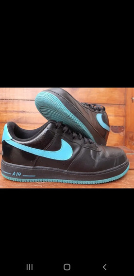 Tenis Nike Air Force 1 Negros Con Blanco | MercadoLibre 📦