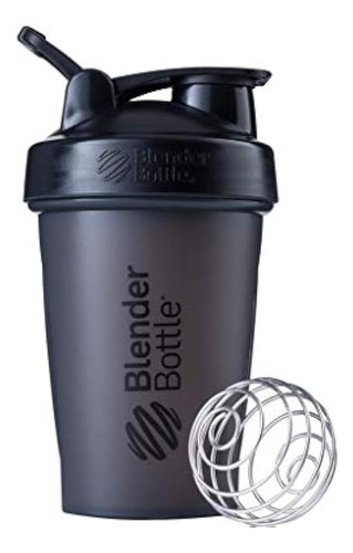 Blenderbottle Classic Shaker Bottle, 20 Oz, Black