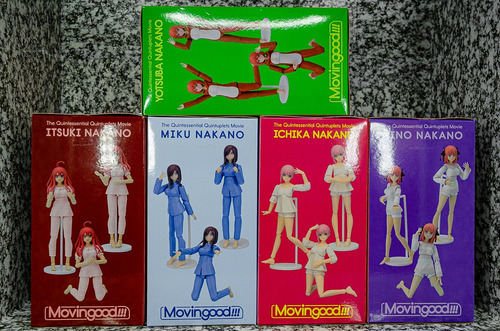 Las Quintillizas Movingood!!! Set De 5 Figuras
