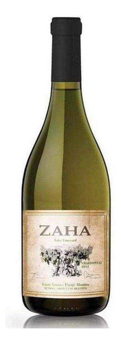 Vino Chardonnay Zaha 750cc