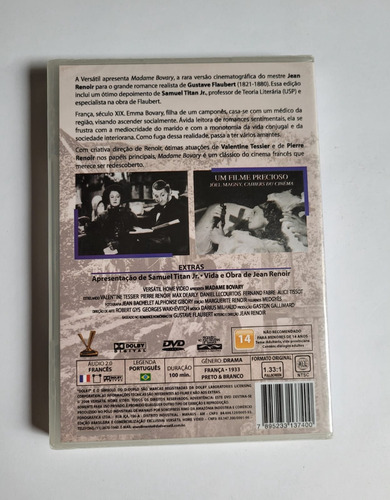 Madame Bovary - Dvd (lacrado)