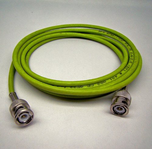 Cabo E1 Bnc  90 X  Bnc 90  5 M Patch Cord 75 Ohms 4mm Dt