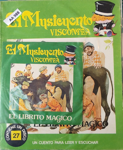 Vinilo Single Mas Cuento El Librito Magico (aa988 (Usado)