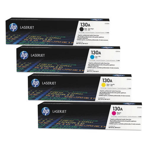 Cartucho De Toner Original Hp 130a Cf350 Negro