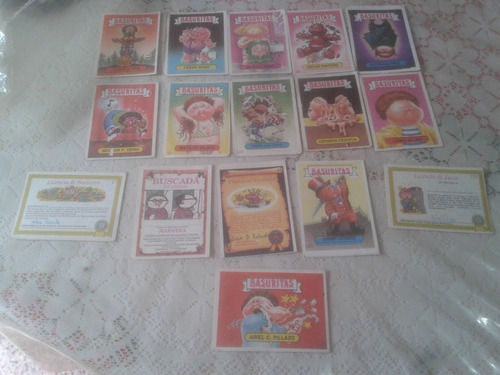 Figuritas Basuritas Cromos Adhesivos Album Cada Una