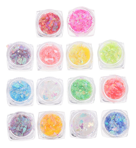 Pegatinas Caseras Para Decoración De Uñas A La Moda, 14 Caja