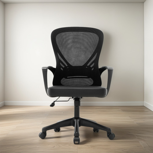 Silla Ejecutiva Office furniture Grand Ny Heavy Duty Color Negro Material Del Tapizado Algodón