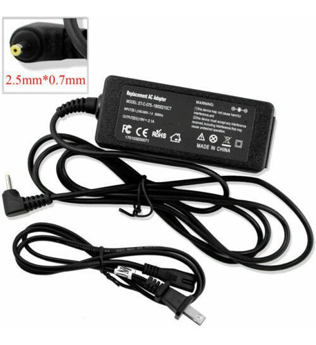 Ac Adapter Power For Asus Eee Pc 1101hab 1011cx-mu27-bk  Sle