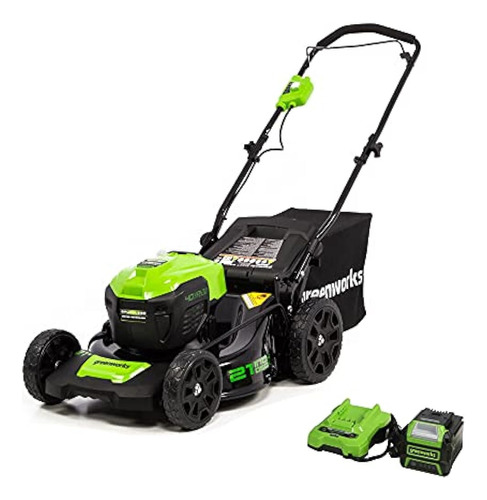 Greenworks 40v 21 Pulgadas Cortacésped Inalámbrico Sin Escob