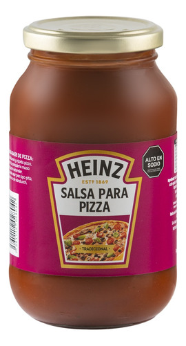 Bulto 12 Aderezo Salsa Pizzas Heinz 480gr 0665 Ml.