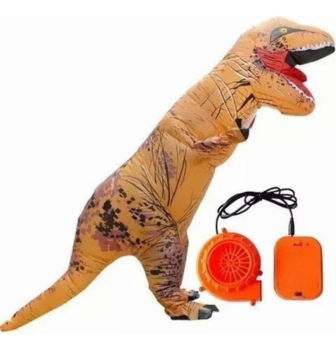 Disfraz Inflable De Dinosaurio T-rex Para Halloween