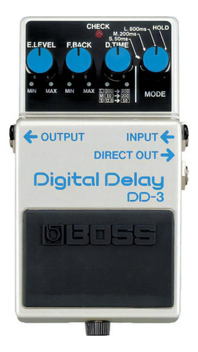 Boss Dd-3 Pedal Efecto Digital Delay Funciona Perfecto 