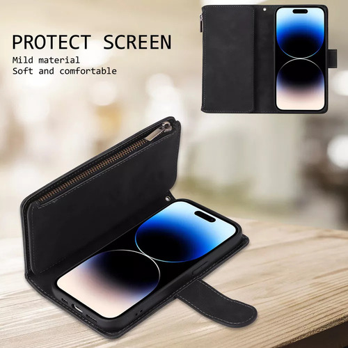 Funda Tipo Libro Tipo Cartera Con Cremallera For Redmi