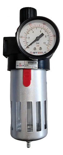 Filtro Compressor Regulador De Ar Rosca 1/2 C/ Manômetro