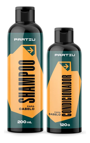Kit Shampoo E Condicionador Para Cabelo Vigor Partiu