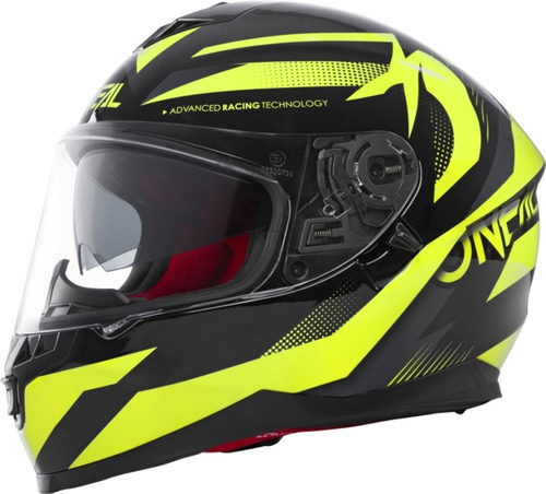 Casco Oneal Challenger Exo Doble Visor Moto Negro/amarillo